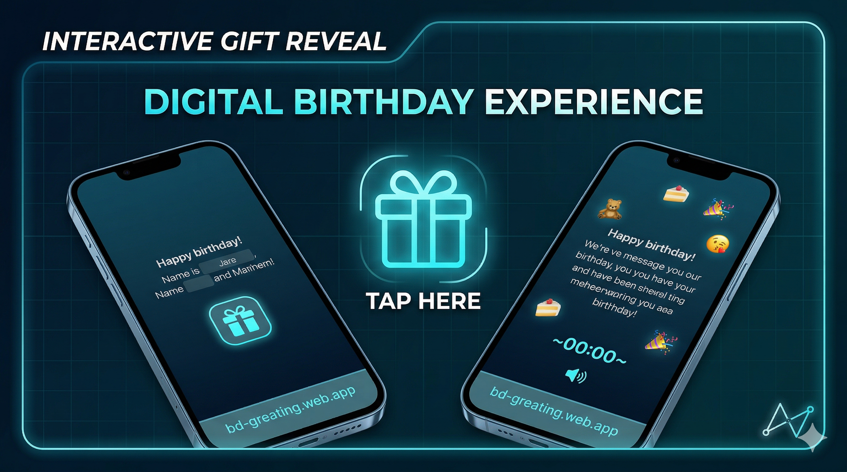 Interactive Digital Greeting Experience